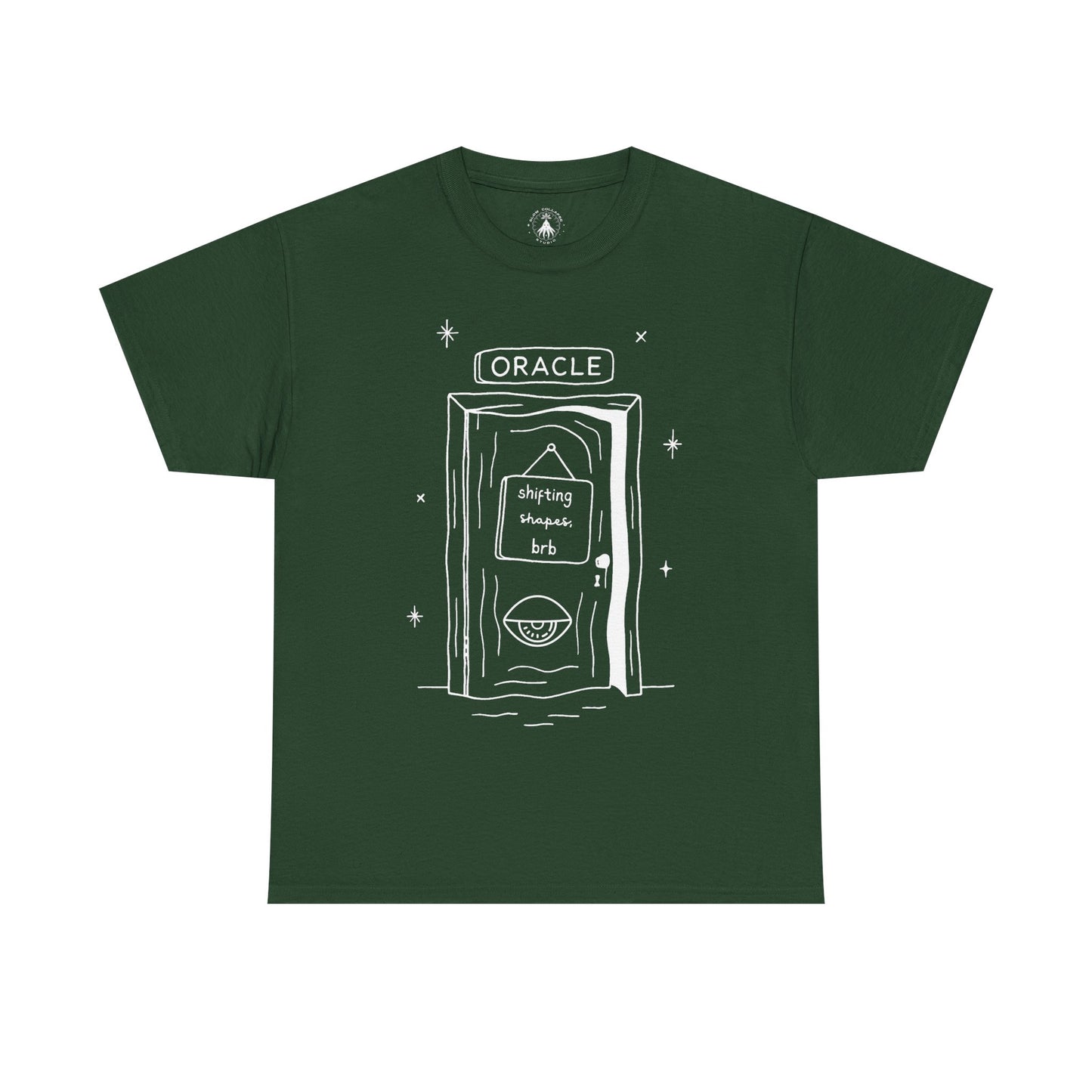 Oracle Shifting Shapes - Tee Shirt White Ink