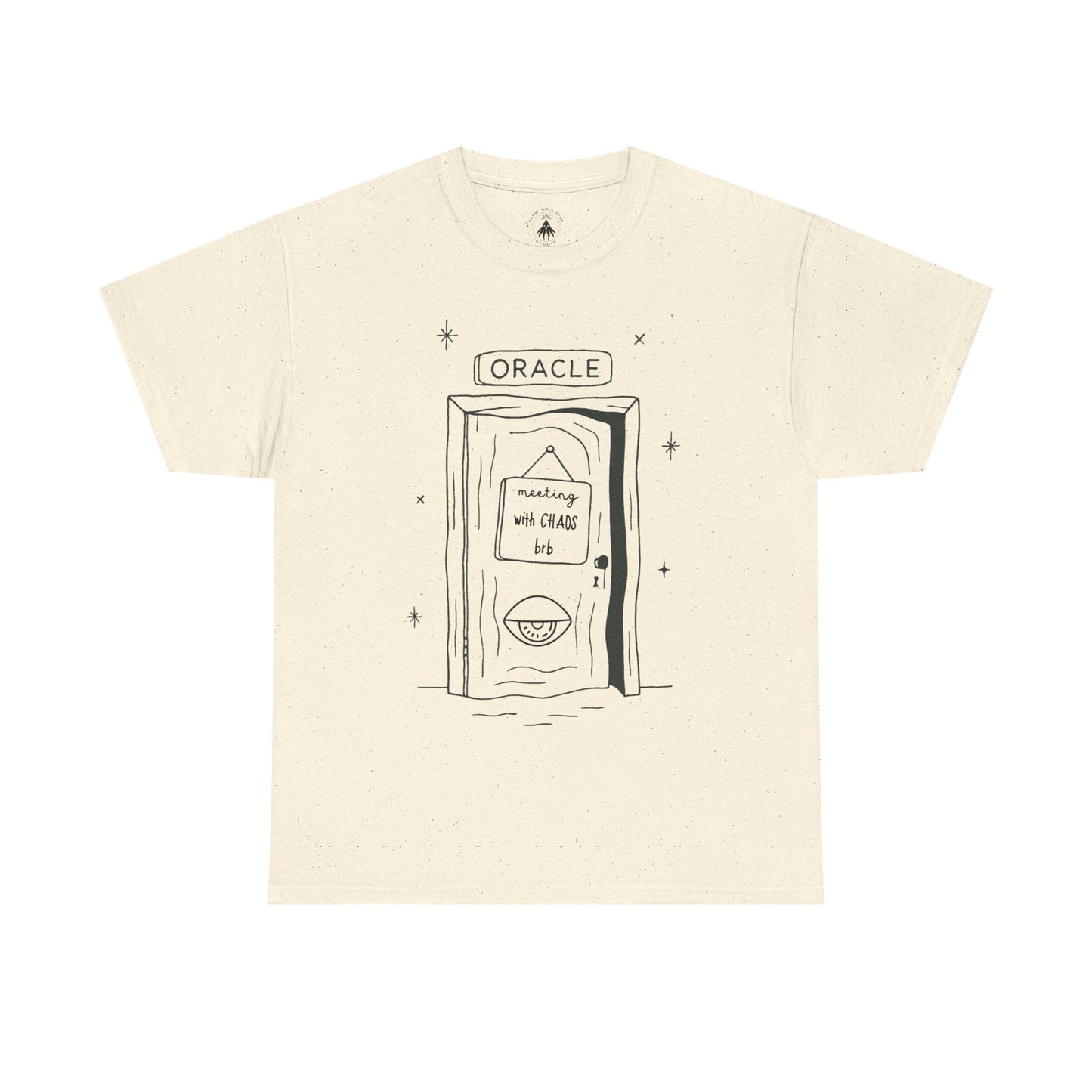 Oracle Meeting with Chaos - Tee Shirt Black Ink