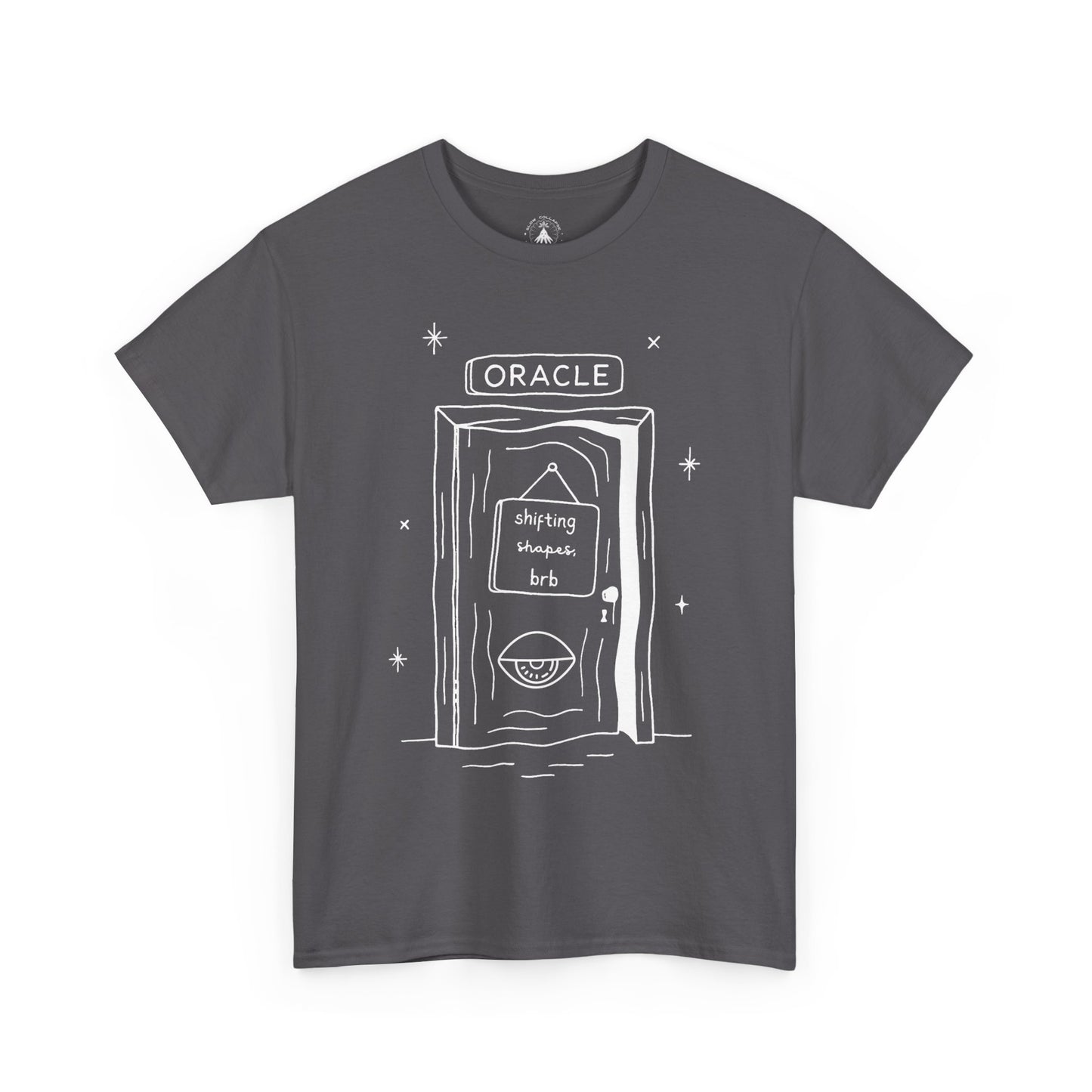 Oracle Shifting Shapes - Tee Shirt White Ink