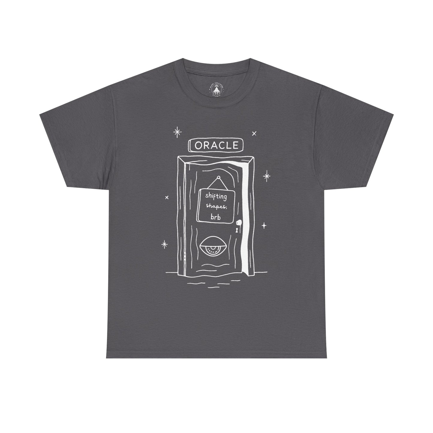 Oracle Shifting Shapes - Tee Shirt White Ink