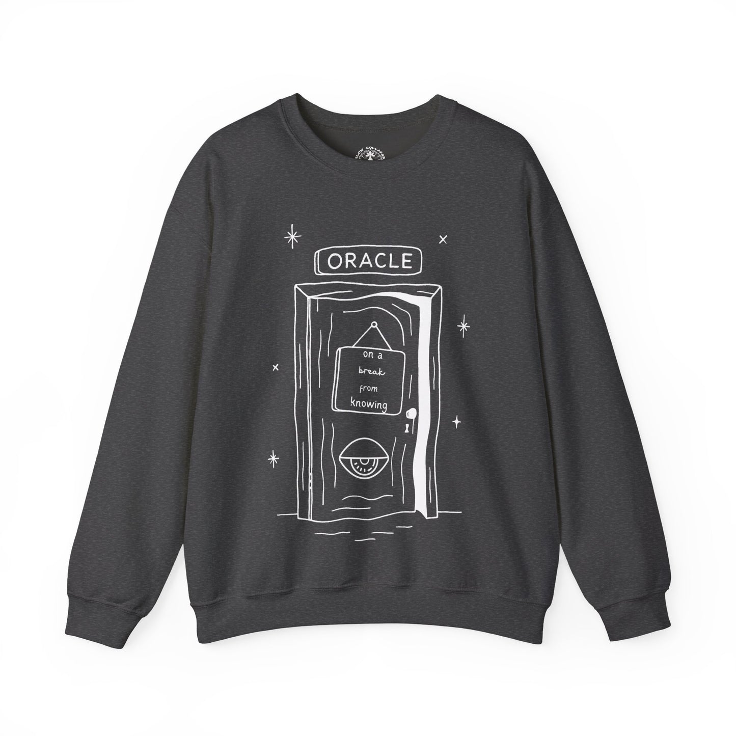 Oracle on a Break - Sweatshirt White Ink