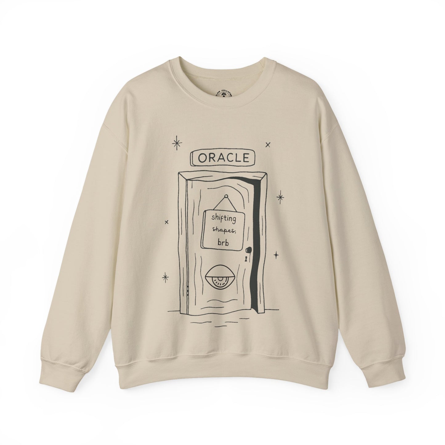 Oracle Shifting Shapes - Sweatshirt Black Ink