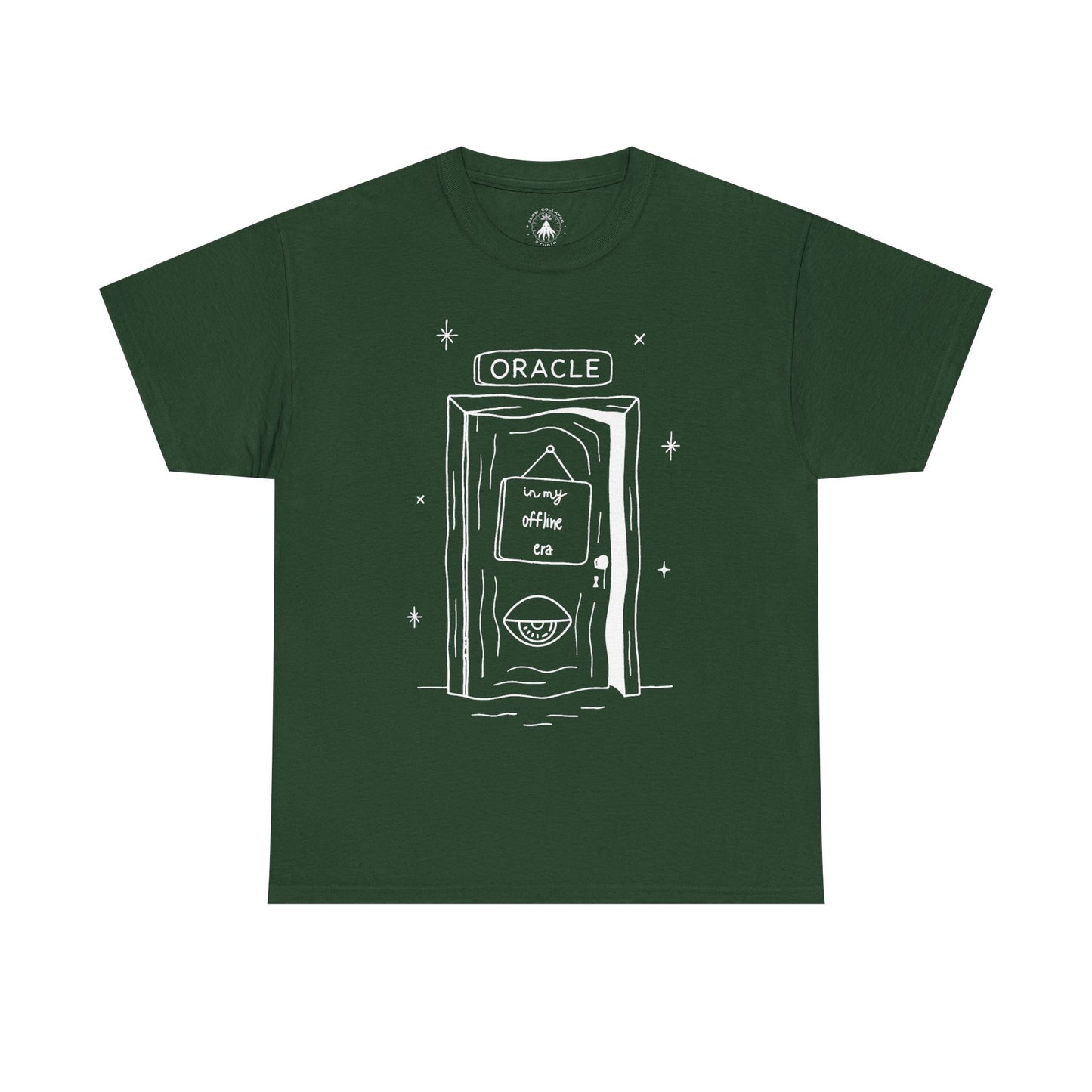 Oracle Offline Era - Tee Shirt White Ink