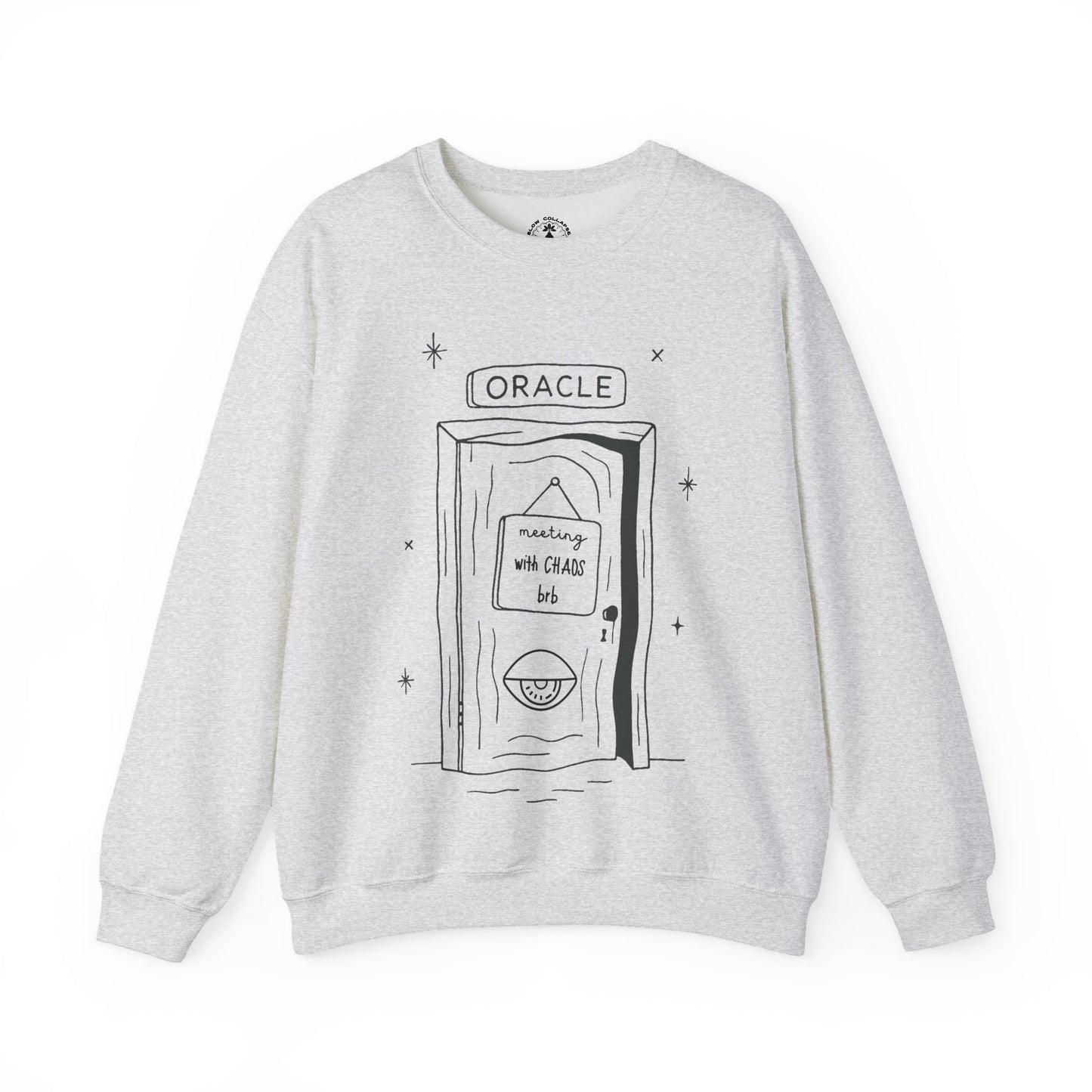Oracle Meeting with Chaos - Sweatshirt Black Ink
