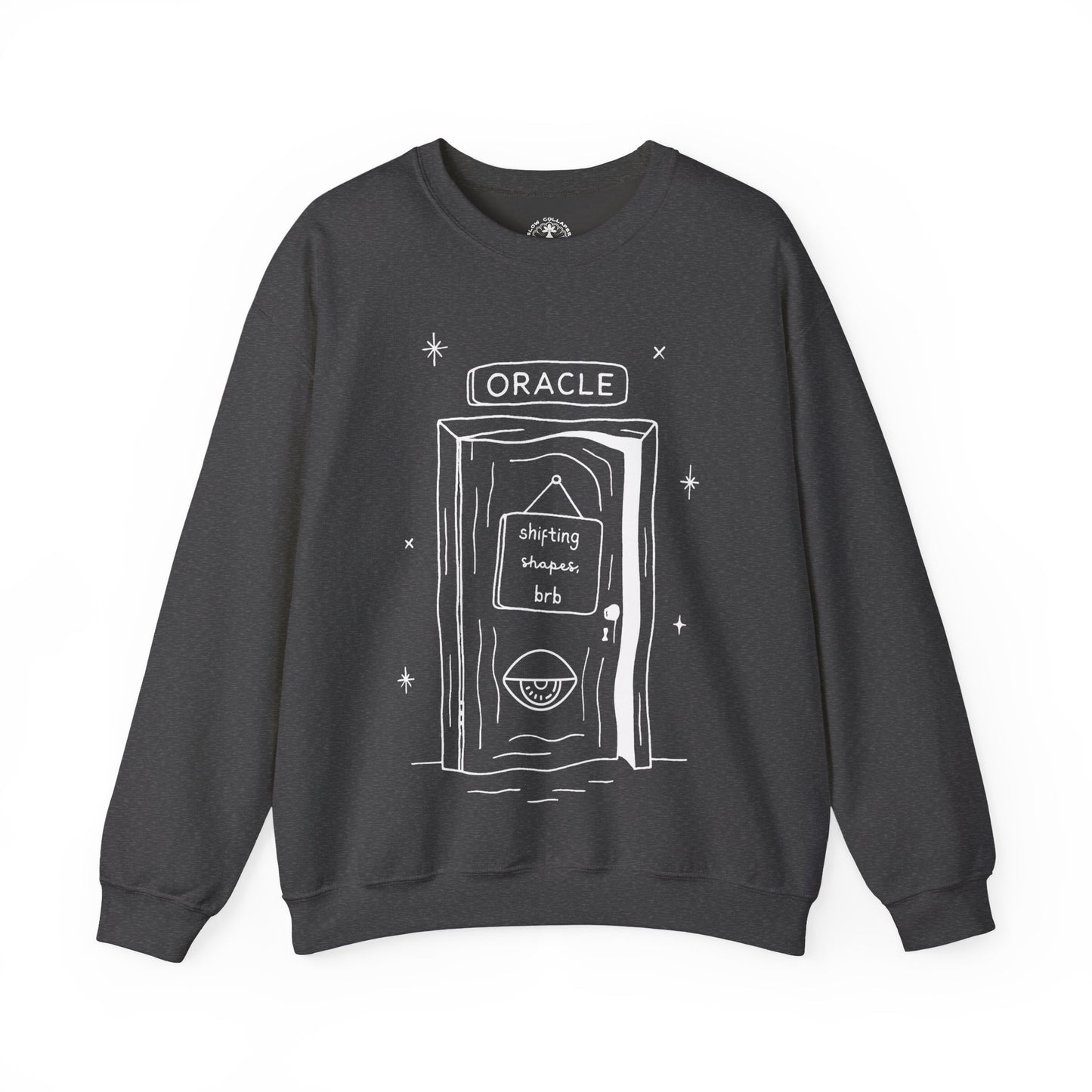 Oracle Shifting Shapes - Sweatshirt White Ink