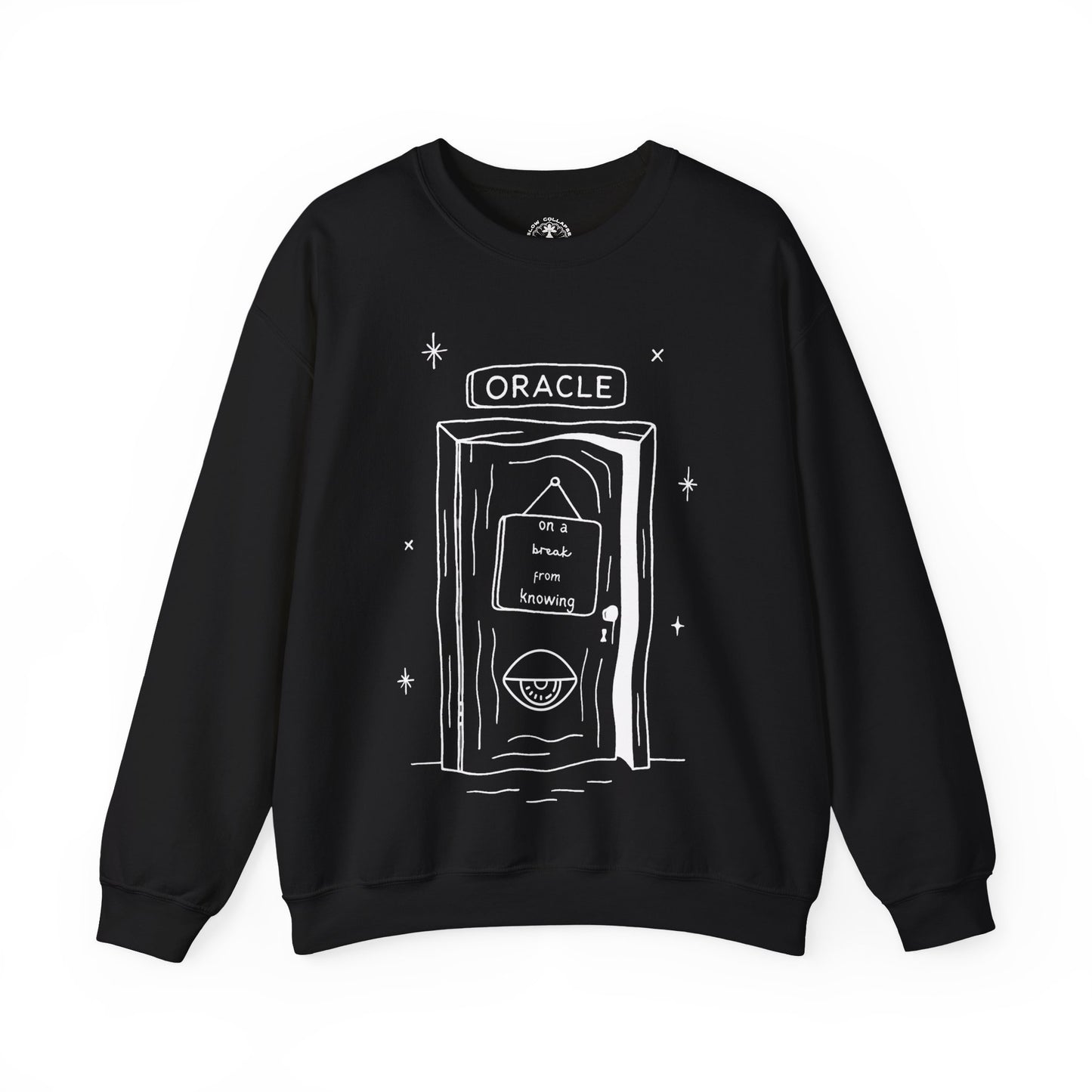 Oracle on a Break - Sweatshirt White Ink