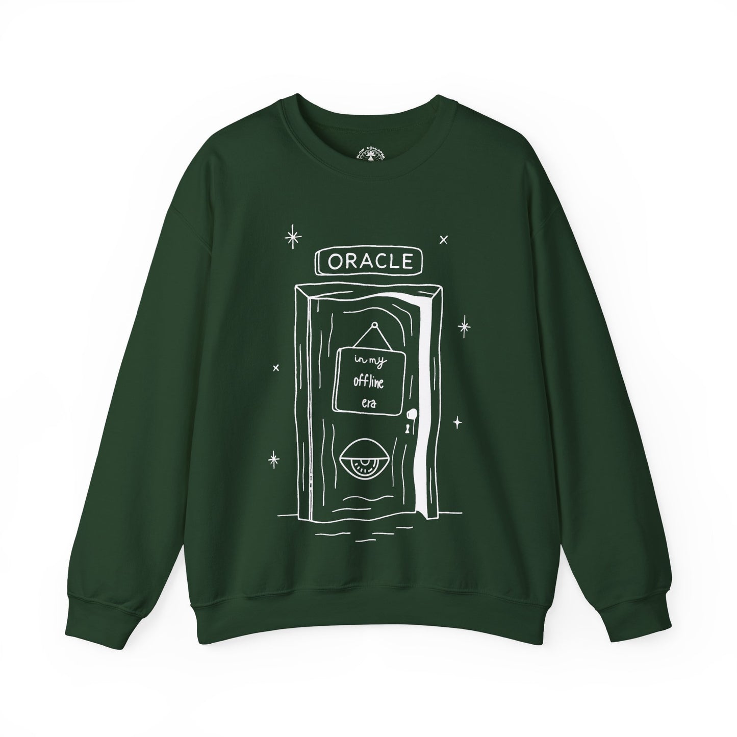 Oracle Offline Era - Sweatshirt White Ink