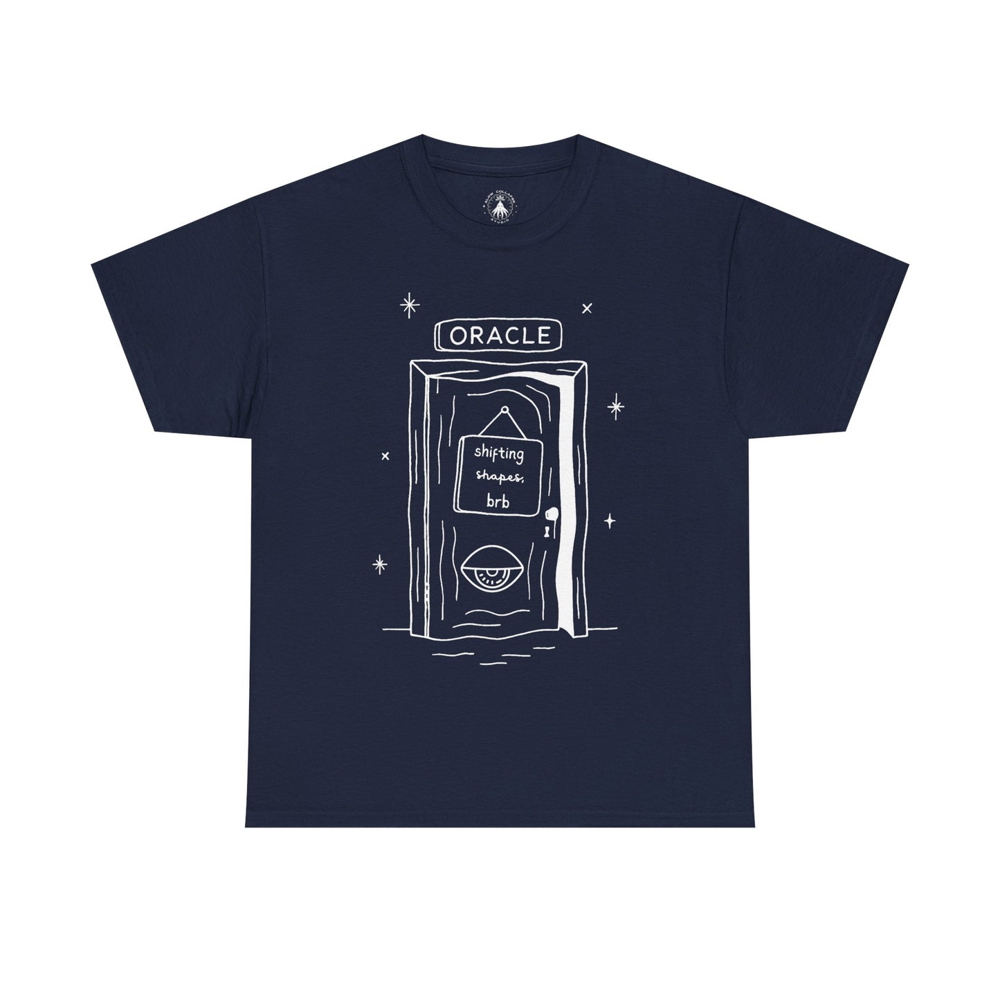 Oracle Shifting Shapes - Tee Shirt White Ink