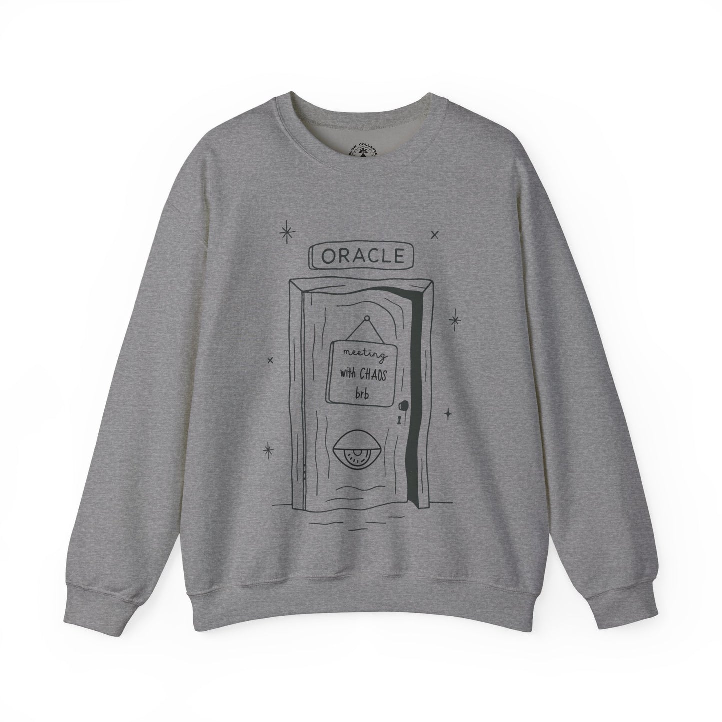 Oracle Meeting with Chaos - Sweatshirt Black Ink