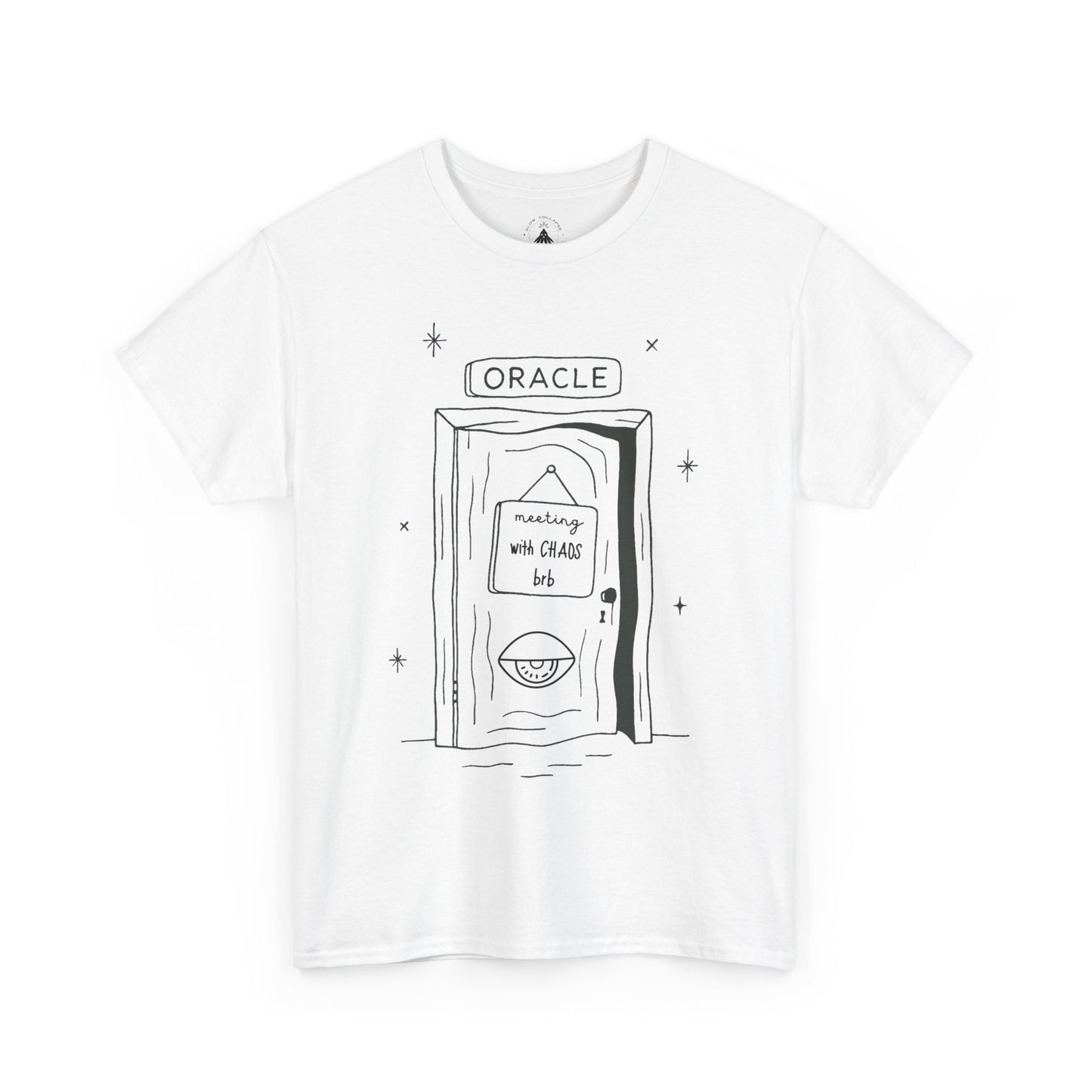 Oracle Meeting with Chaos - Tee Shirt Black Ink