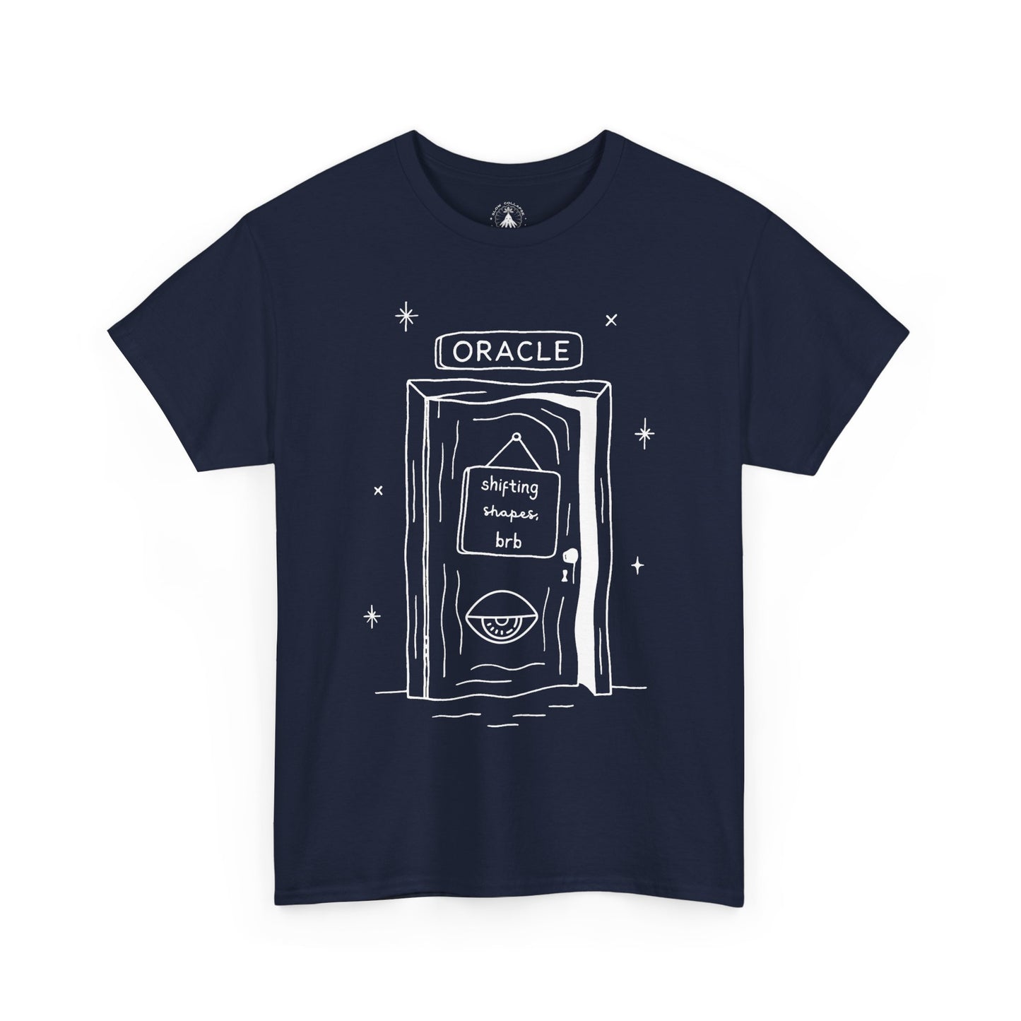 Oracle Shifting Shapes - Tee Shirt White Ink